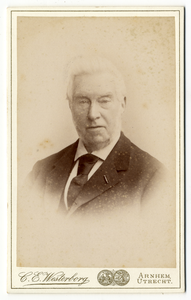 221197 Portret van mr. H.G. Römer, geboren 1816, gemeentesecretaris te Utrecht (1851-1867), lid van Provinciale Staten ...